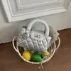 Bolso Personalizado de Color Puro Estilo Francés para Mujer 2026 Verano Nuevo Estilo Bolso Cruzado Bolso de Mano a la Moda Bolso Cuadrado Pequeño Casual de Moda