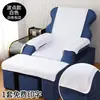 Conjunto de Quatro Toalhas para Sofá de Banho de Pés Conjunto de Duas Capas de Sofá para Massagem nos Pés Lençol para Cama de Cadeira de Massagem para Banho de Pés Espessada Estampa de Tapete Antiderrapante