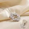 Amazon Gypsophila Brillante Diamante Joyería de Boda Collar Exquisita Moda Cadena de Clavícula Joyería Nuevo Estilo 2026 Mujer