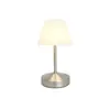 Nueva lámpara de hongo moldeada transfronteriza, lámpara de mesita de noche con un toque vintage de alta gama, recargable, lámpara de mesa decorativa creativa para dormitorio