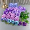 Decoração de Flores, Arranjos Florais, Flores de Rosa para Casamento, Plantas Verdes, Gramado Artificial, Grama Falsa, Gramado Sintético