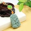 Aiyu Grado Natural a Colgante de Paisaje de Jade Cadena de Collar de Agua Azul Venta al por Mayor de Fábrica Dropshipping S4030705