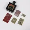 Etiquetas de Alumínio para Perfume, Placas de Identificação Personalizadas para Frascos de Perfume, Resistentes ao Desgaste e ao Desbotamento, Suporte para Produção de Logotipos, Fornecimento Direto do Fabricante