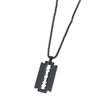 Collar con forma de afeitadora para hombre, estilo vintage, estilo gótico, steampunk, accesorios, collar de moda rockera.
