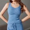 Outono e Inverno Lã de Cordeiro Quente Colete Colete Feminino com Bojo Camisola Modeladora Base Quente Roupa Exterior Roupa Íntima Feminina