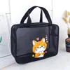 Saco de Lavagem de Malha Grande Capacidade Bolsa de Armazenamento para Banho Feminino Bolso Portátil para Banho Masculino Cesta de Banho Portátil Dobrável