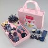 Set de 18 Piezas de Bolso Infantil Caja de Regalo Accesorios para el Cabello Estilo Coreano Pasadores Accesorios para el Cabello de la Princesa Corona Lazos Lindos Nuevo Estilo 2024