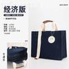 Bolsa de lona de tela Oxford de alta calidad para empresa, con logotipo impreso personalizado, impermeable, portátil, para hombro, protección del medio ambiente, bolsa de lona de regalo personalizada