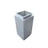 Silenciador de fuego para conducto de aire galvanizado personalizado de fábrica, caja de presión estática de tubería cuadrada, múltiples especificaciones disponibles, grandes cantidades a precios favorables