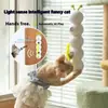 Brinquedo Interativo Inteligente para Gatos com Cauda de Presa Substituível Brinquedo de Minhoca com Movimento Inteligente para Gatos de Interior Design de Lagarta Interativa Brinquedo para Gatos e Cachorros