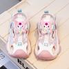 Sapatos Infantis, Tênis Esportivos Infantis, Novo Estilo Verão 2026 para Meninas, Sandálias Esportivas Fechadas Respiráveis de Princesa, Tênis Esportivos