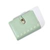 Dongxin Estilo Coreano Color Sólido Billetera Simple Monedero para Estudiantes de PU para Mujer Gran Capacidad Billetera Clutch para Mujer