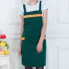 Uniformes de Trabalho para Supermercado Estilo Coreano Moderno Frutaria Restaurante Cyber Café Garçom Avental Publicitário com Logo Impresso e Bordado Personalização