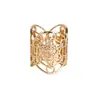 Hebilla para bufanda mágica de comercio exterior transfronterizo, hebilla de anillo para bufanda simple brillante calada, hebilla para chal, accesorio de moda para bufanda cuadrada