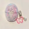 Para Auriculares Huawei FreeBuds 6 Funda de Muñeco Caricatura DIY huawei5 Pulsera Transparente Bluetooth Inalámbrica
