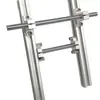 Suporte de fixação de eixo de luz linear em forma de losango vertical, suporte de haste redonda, SK SHF8 10 12, base de haste de suporte para cabide