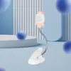 Serie Spaceman Creativa Mini Lámpara de Mesa Pequeña Luz Cálida con Clip Dormitorio Protección Ocular Lámpara de Aprendizaje Lectura Luz de Noche de Cabecera