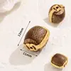 Cuentas Sueltas de Madera de Agarwood Natural Metálico con Cuentas, Cuentas Espaciadoras para Pulseras Hechas a Mano, Cuentas de Barril, Accesorios para Colgantes, Accesorios, Materiales para Joyería