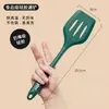 Venta al por mayor de espátula de silicona de grado alimenticio para regalo, juego de cucharas de cocina para uso doméstico, mango largo, resistente a altas temperaturas, cuchara para sopa, dropshipping