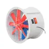 Ventilador Axial Serie Ft35 con Carcasa de Fibra de Vidrio, Viento Fuerte, Bajo Ruido, Motor de Núcleo de Cobre, Aspas de Aleación de Aluminio