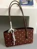 Bolsa de Ombro com Bolinhas Shuai Mi Jia para Mulheres, Novo Modelo Outono 2026, Bolsa de Braço, Bolsa de Mão Única e Estilosa, Estilo Simples e Doce