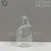Botella Spray Transparente Especial para Mascotas del Fabricante 500ml Botella Spray Limpiador de Cocina Pistola Pulverizadora con Gatillo Manual Botella de Embalaje de Plástico