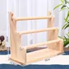 Estante de exhibición de almacenamiento de madera multicapa personalizado, estante decorativo para macetas, estante de almacenamiento de figuras para sala de estar, estante de madera para joyas