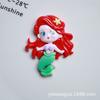 Accesorios de resina brillantes princesa de dibujos animados diy pegamento crema funda para teléfono pegatina para refrigerador horquilla material caja de almacenamiento de joyería