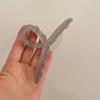 Pinza para el pelo con forma de tiburón cruzado, estilo coreano, para celebridades de Internet, estilo transfronterizo, elegante, para la cabeza, para el pelo, con placa y tocado