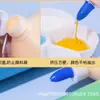 Boneca de Gesso Tinta Acrílica Crianças Arte Pintura Grafite Ecológico e Seguro Artesanal DIY Papel Pintado à Mão Tinta