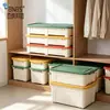 Caja de Almacenamiento Plana Bnbs con Ruedas para Debajo de la Cama, Caja de Almacenamiento a Prueba de Polvo para Ropa y Colchas en Hogares y Dormitorios