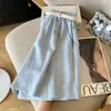 Pantalones Casuales Versátiles de Pierna Ancha para Mujer, Verano 2025, Moda Tendencia, Algodón y Lino Blancos, Cintura Alta, Adelgazantes, Línea A, Rectos