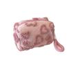 Bolsa de Lápices de Peluche Personalizada Ins Chica Dulce de Gran Capacidad Linda Bolsa Cosmética Portátil Bolsa de Almacenamiento para Viaje Bolsa de Aseo