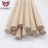 Palito Redondo de Haya Fresno al por Mayor Madera de Caucho Palo de Madera Pequeño Palo Mango Palo de Madera Estante para Palos de Madera Barra para Ropa Palo de Yoga Palo Redondo de Haya