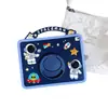 Funda Protectora para iPad 10.2 789 Caricatura Air3 Funda para Tableta Ipadpro10.5 Silicona 360 Portátil Funda de Astronauta