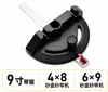 Accesorios para Máquina de Sierra de Cinta Nuoyuan Tools Juego Pequeño de Pines Guía Metálicos para Carpintería para Máquina de Sierra de Cinta Doméstica de 9 Pulgadas