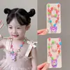 Collar para Niños Dibujo Animado Niña Cuentas Lindo Joyería de Princesita Joyería para Niñas Moda Bebé Accesorios Sanrio