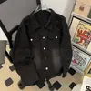Jaqueta Jeans Vintage Estilo High Street Transfronteiriça Masculina Moda Primavera e Outono Marca Jaqueta Solta Casual Estilo Bonito Lavada Respirável