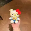 Auténtico Hellokitty Sanrio Sanrio Bolso Colgante Muñeco de Peluche Llavero Colgante para Mochila Escolar Muñeco