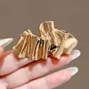 Broche de Metal High-End Exquisito Fashionável Anti-Exposição Gola Pin Grande a Pequeno para Fixar Roupas Acessórios de Corsage