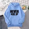 Sudadera con capucha de otoño e invierno para mujer, con estampado de letras, moderna, versátil, casual, talla grande, holgada, con forro polar.