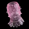 Dropshipping del Fabricante Juguetes Sexuales para Pareja Masculina Anillo de Bloqueo de Semen de Silicona Condón para Pene Condón Partícula de Dragon Ball Colmillo de Lobo
