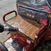Cojín Refrigerante para Asiento de Vehículo Eléctrico, Cubierta de Esterilla de Bambú para Triciclo de Verano, Cojín Universal para Asiento de Bicicleta Eléctrica, Esterilla de Mahjong, Cojín para Asiento Delantero de Coche
