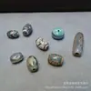 Ágata Verde Dzi Beads, Cuentas Sueltas, Accesorios para Pulseras, Joyería DIY E193