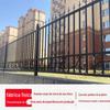 Grades de Ferro Forjado, Cercas Comunitárias, Cercas Perimetrais Externas para Fábricas, Guarda-corpos e Cercas de Aço Zincado Espesso