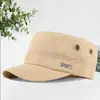 Chapéu de copa reta masculino chapéu de bico de pato para meia-idade e idosos cor sólida aba curta boné de beisebol proteção solar externa sombreamento respirável quatro estações casual