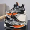Tênis esportivo infantil sapatos infantis de couro outono e inverno novos sapatos de malha tênis de corrida para meninos leve resistente ao desgaste botão sapatos casuais