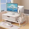 Armazenamento e Organização para Sala de Estudo Suporte de Resfriamento para Computador Suporte de Mesa Extraível para Computador de Escritório Suporte de Elevação para Computador