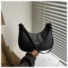 Bolso sencillo de axila para mujer 2024 nuevo casual elegante bolso de hombro discreto lujo ligero estilo occidental retro elegante bolso de mujer