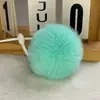 Ventas Directas de Fábrica de Bolas de Pelo Sintético de Conejo para Ropa, Zapatos, Sombreros, Accesorios, Adornos y Decoraciones; Personalizable en Varios Colores y Tamaños